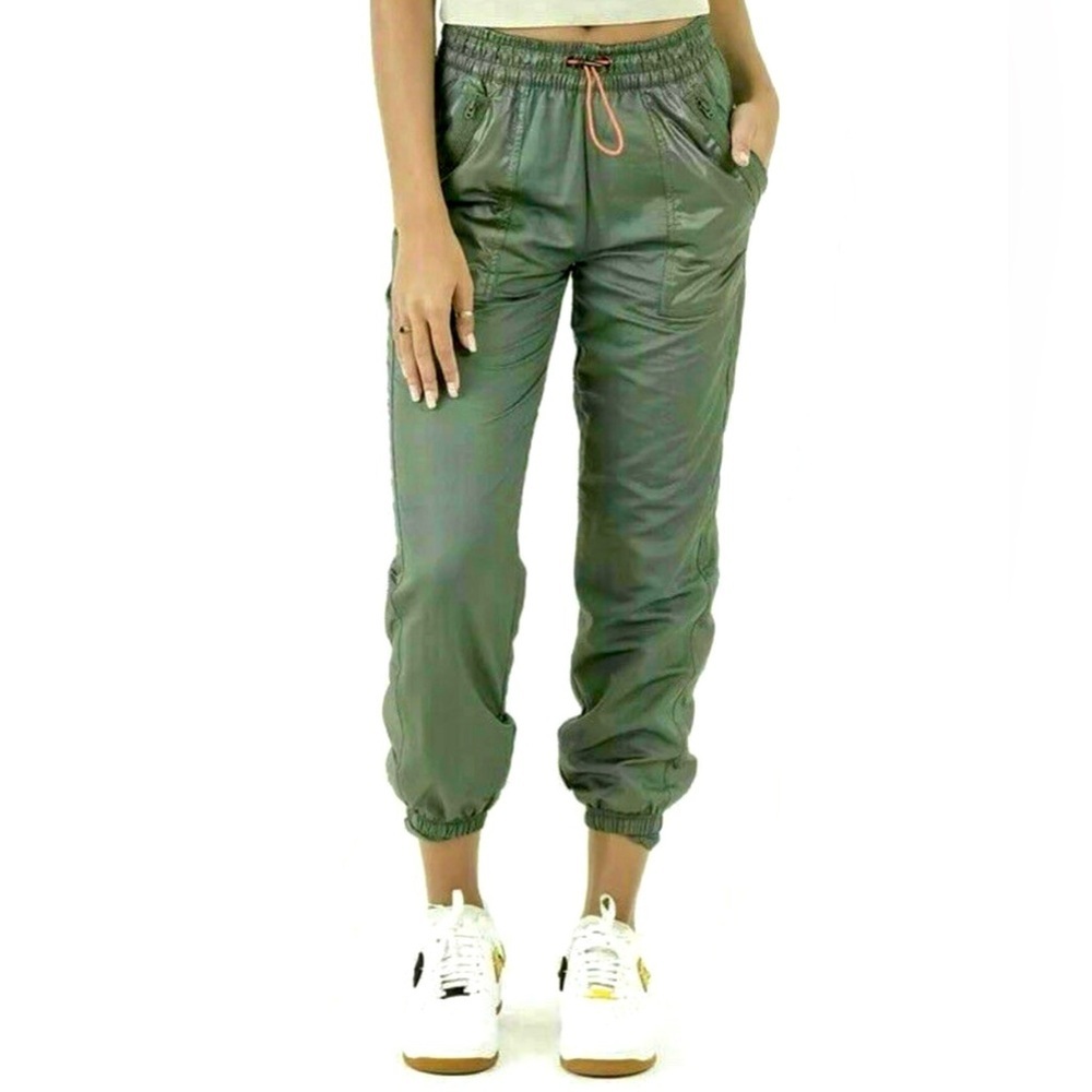Women’s Nike Sportswear Woven Cargo Pants, Juniper, Size XS